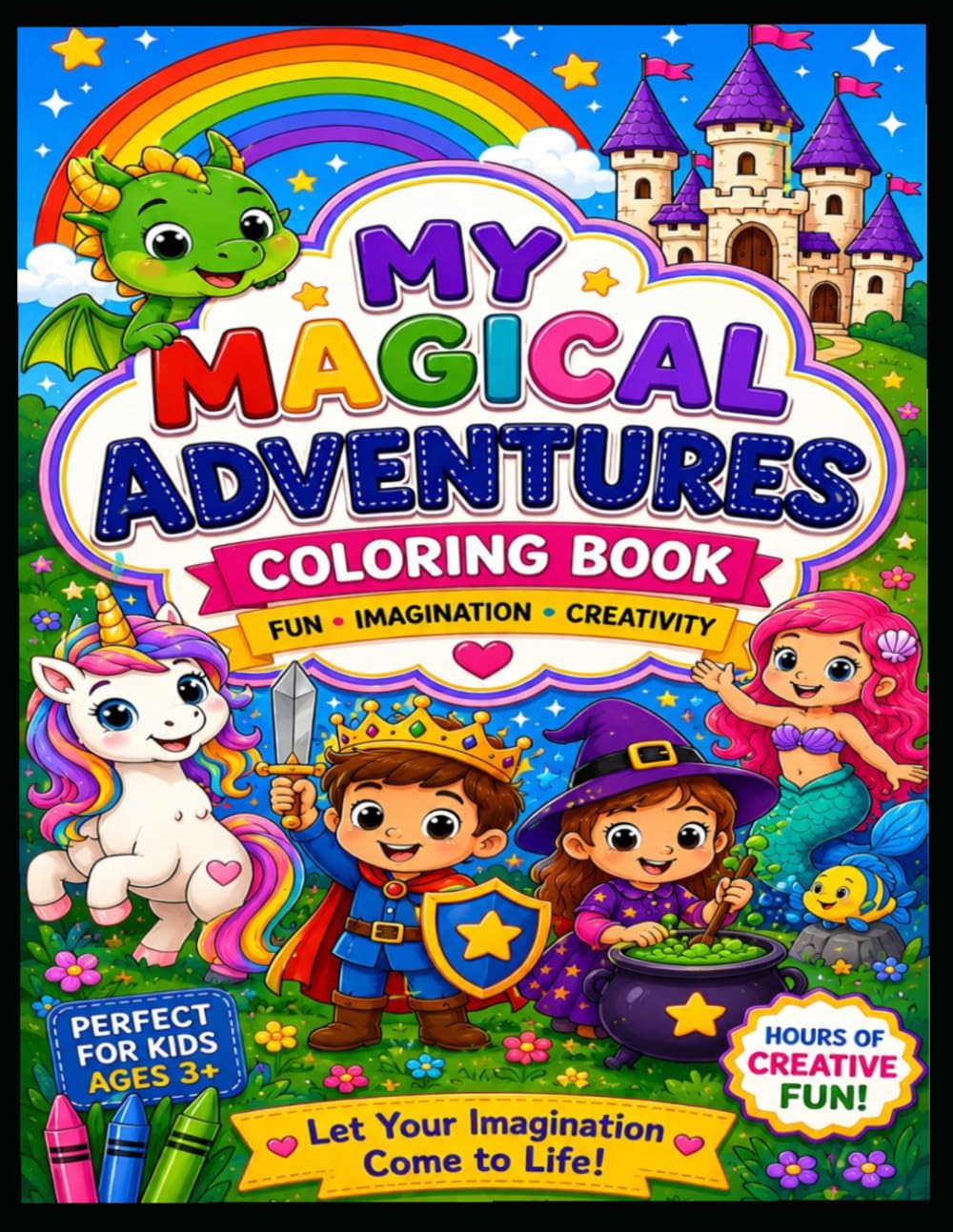 My Magical Adventure: coloring book