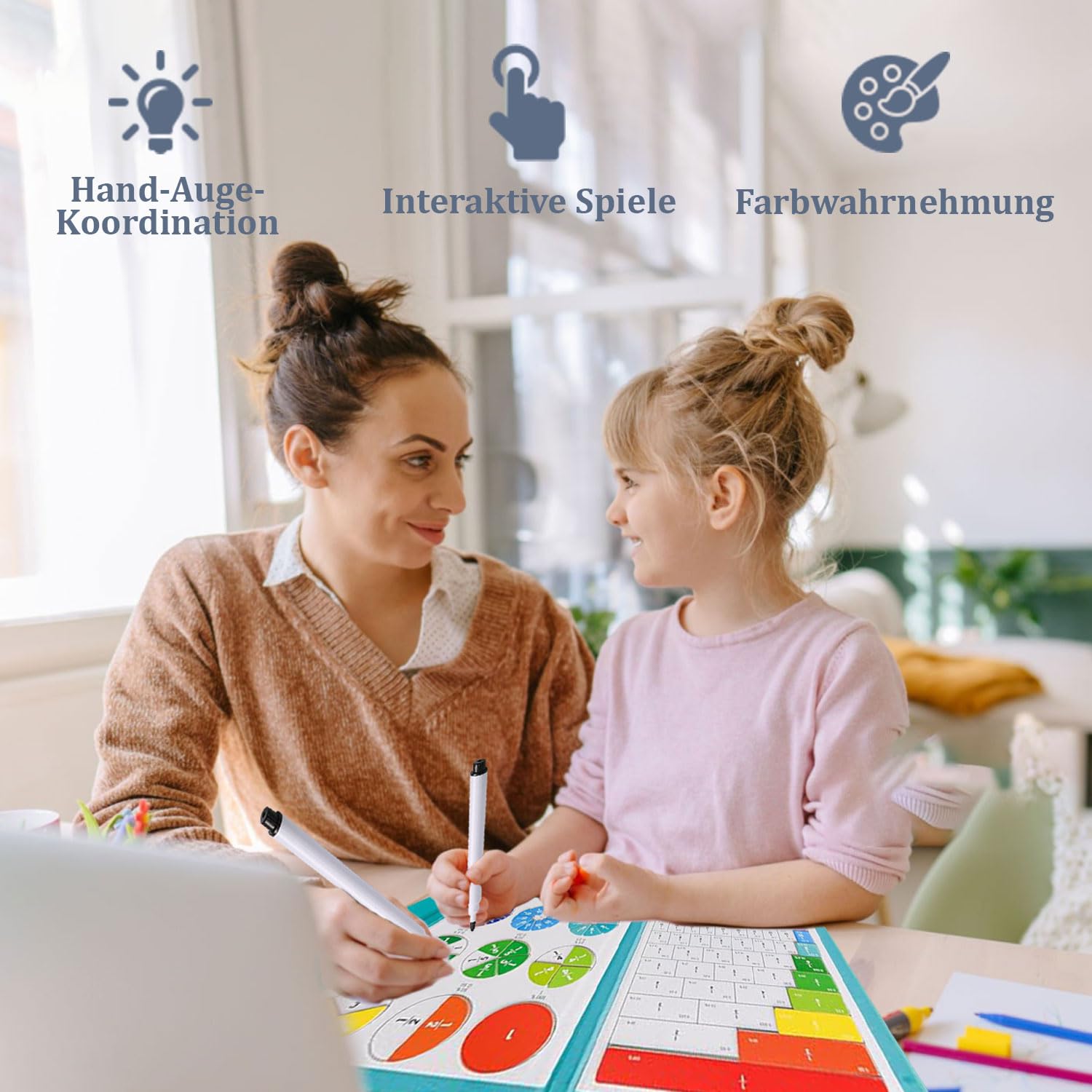 Matematyka Montessori Podstawowa, Magnetyczne Frakcje, Puzzle Edukacyjne na frakcji magnetycznej, zabawki edukacyjne frakcje, ułamkowe obliczanie drewna Materiał Montessori