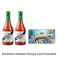 Vista 9 de Crystal Salsa picante de 12 onzas (paquete de 2) – Louisiana's Pure Hot Sauce, sabor original, baja en grasa, baja en sodio, perfecta