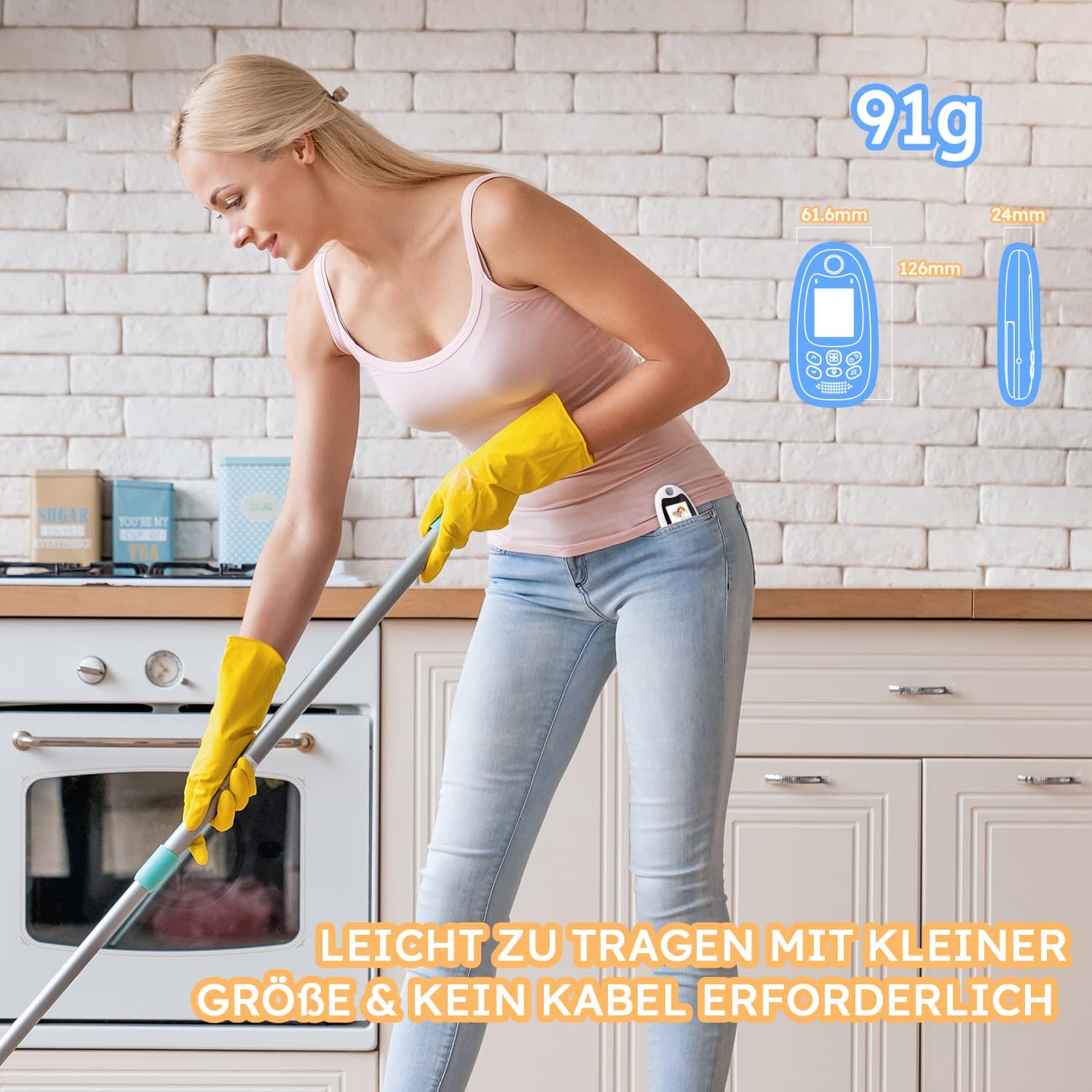 BOIFUN Babyphone mit Kamera, 2 Zoll 720P Monitor, Ohne WLAN, Nachtsicht, 2 Wege Audio, Vox-Funktion, Schallerkennung, Temperaturerkennung, Schlaflieder