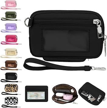The Iris Wallet 2nd Gen RFID, Wristlet Pouch for Women B