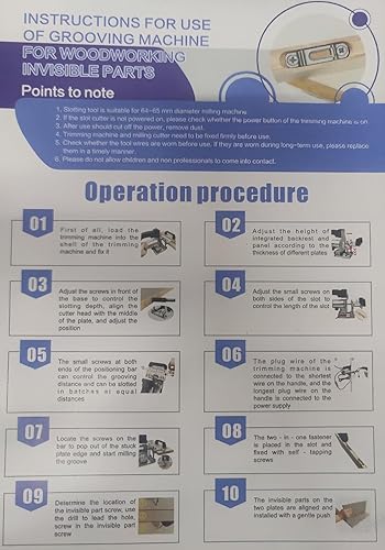 Miniatura 8 de Herramientas de plantilla de mortaja y espiga para enrutadores de carpintería, cortador de espiga, máquina de mortaja manual Mefape, soporte de