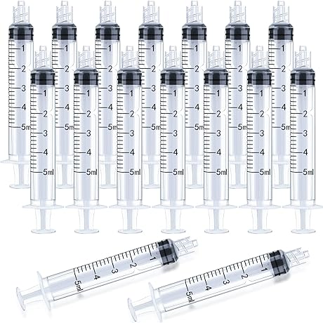 Essential Healthcare Supply: 5ml Luer Lock Syringes (20-Pack)
