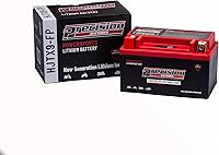 Vista 2 de Precision HJTX9-FP - Batería de iones de litio para Interstate CYTX9-BS, 12 voltios, 36 WH 180 CCA