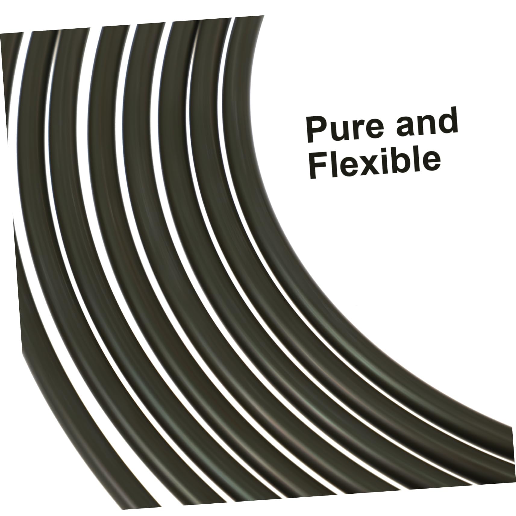 Generisch 2 Stk nicht magnetischer Bremsschlauch Bremskabel Schlauchspule für automatische Bremse Bremsleitung Bremsrohr auto bremsschlauch Schlauchspulenfitting flexibel Wagen Auto Linie