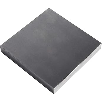 HimaPro Stahl-Bankblock flacher Amboss aus Metall 102   102   13 cm   Werkzeug f r Schmuckherstellung und Stempeln