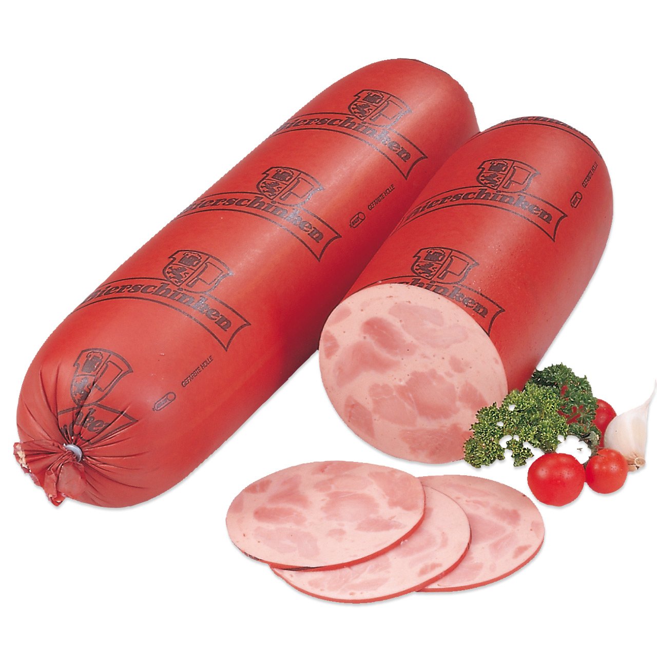 Bierschinken ca. 500g – Landmetzgerei Schiessl | Hausmacher Aufschnitt mit Schweinefleisch