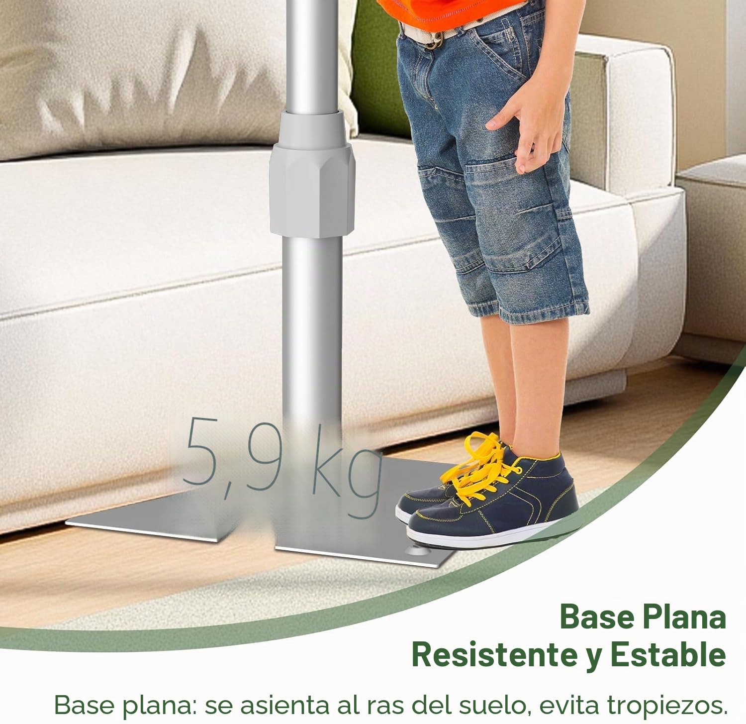 EMART Soporte de Fondo 2,6x3m, Grande Sistema de Arche de Mariage Réglable Ajustable para Decoración de Bodas, Cumpleaños, Fiestas, Banquetes - Plata