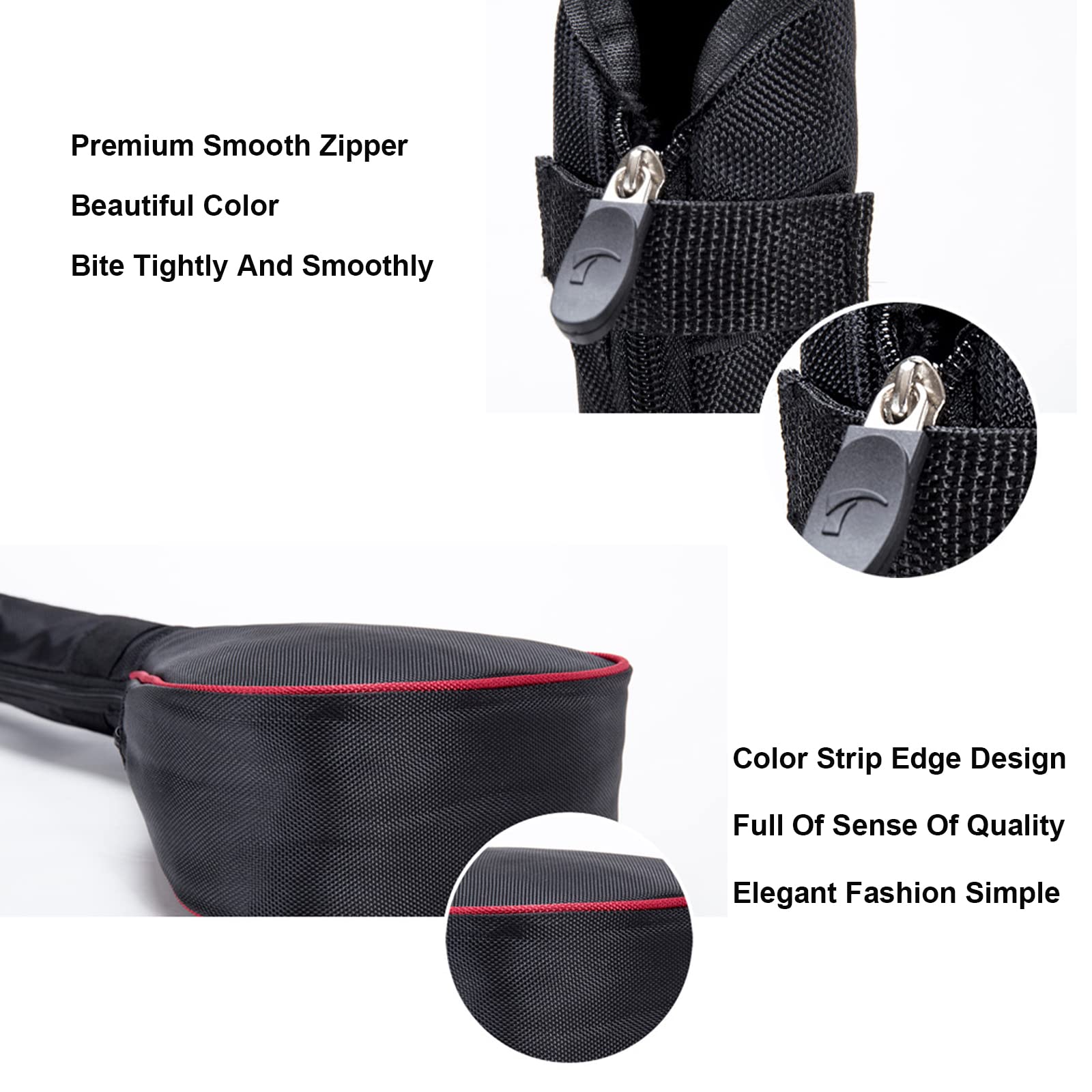 Borsa da Golf per Pistola da Golf in Nylon Impermeabile Borsa da Golf Protettiva per Mazze da Golf da 2~3 Pezzi Borsa da Golf Leggera Pieghevole