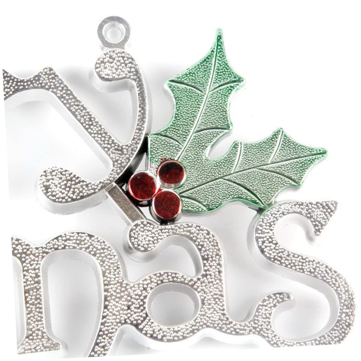 HOLIDYOYO 40cm Merry Christmas Door Hanger Outdoor Christmas Decorations Ornament Set