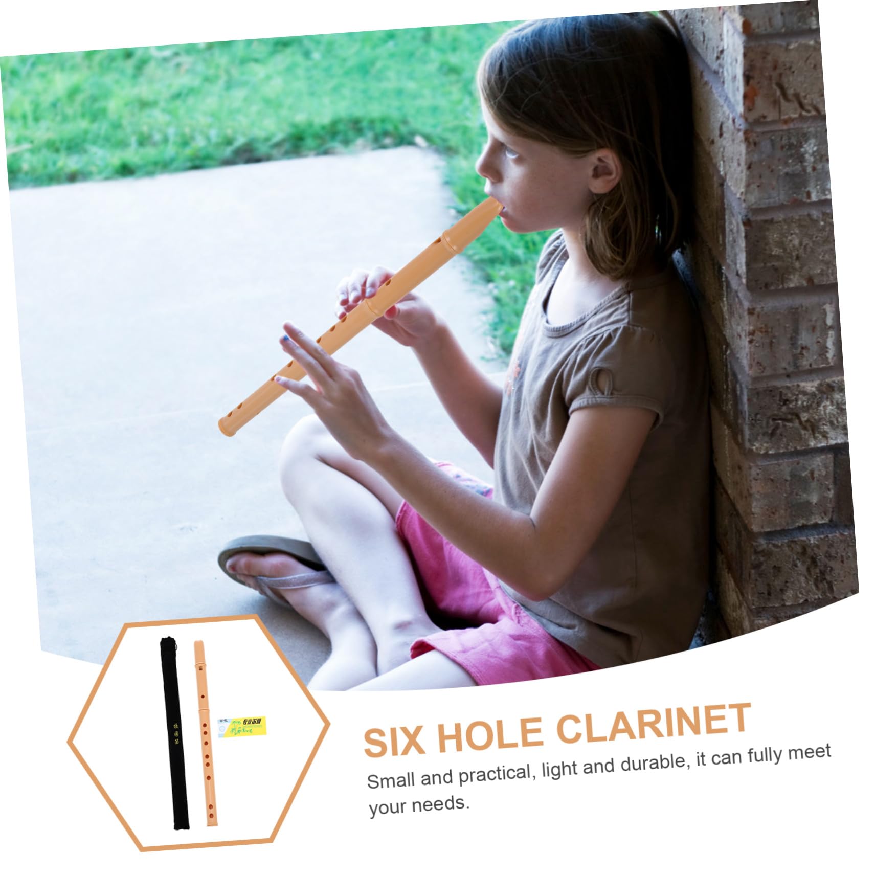 Toyvian 4 Sztuk Klarnet Sopran Rejestrator Orkiestra Instrumenty Zabawki Muzyczne Dla Dzieci Muzyka Dla Dzieci Flet Instrument Dęty Artysta Flet Rejestrator Muzyki Dla Początkujących