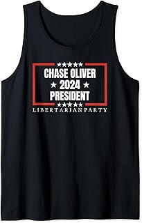 Chase Oliver For President Libertarian Party 2024 Tank Top