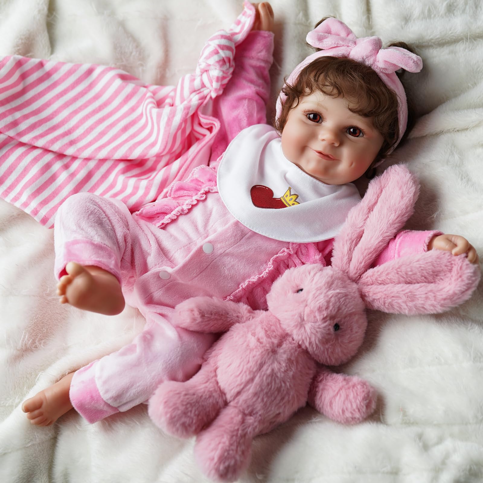 Amazon.co.jp: リボーンドール服 ピンク : Toys & Games