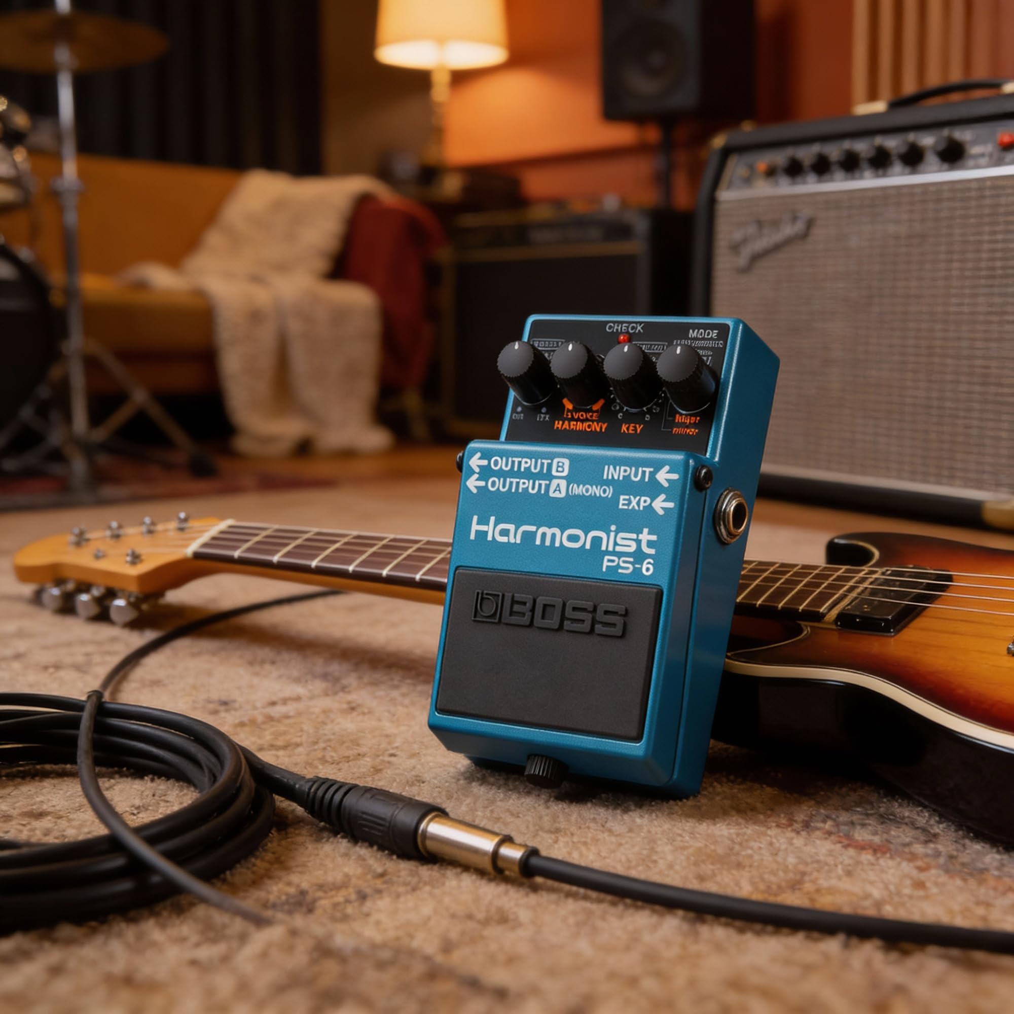 Amazon.com: Boss PS-6 Harmonist Bundle with Gearlux Instrument