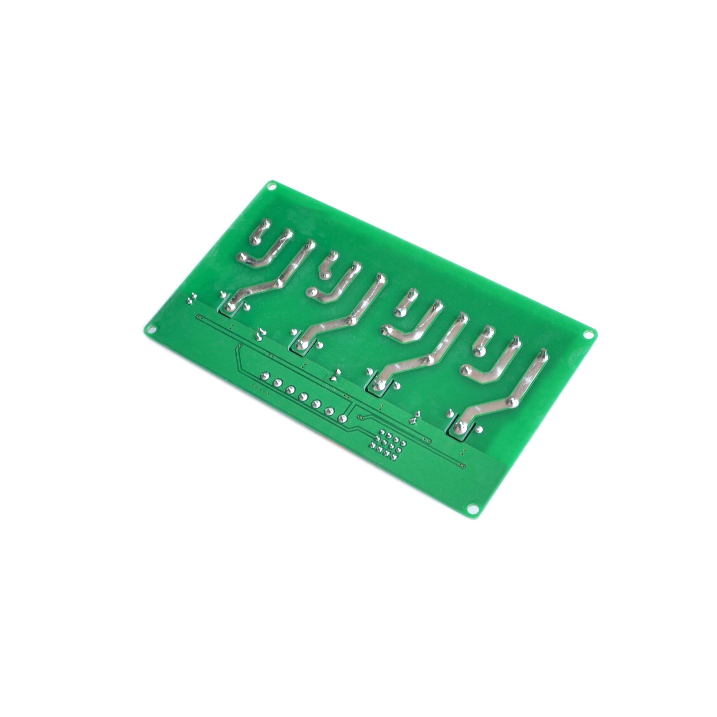 Four 4 Channel Relay Module 30A with optocoupler Isolation 5v Supports high and Low Triger Trigger for Smart Home