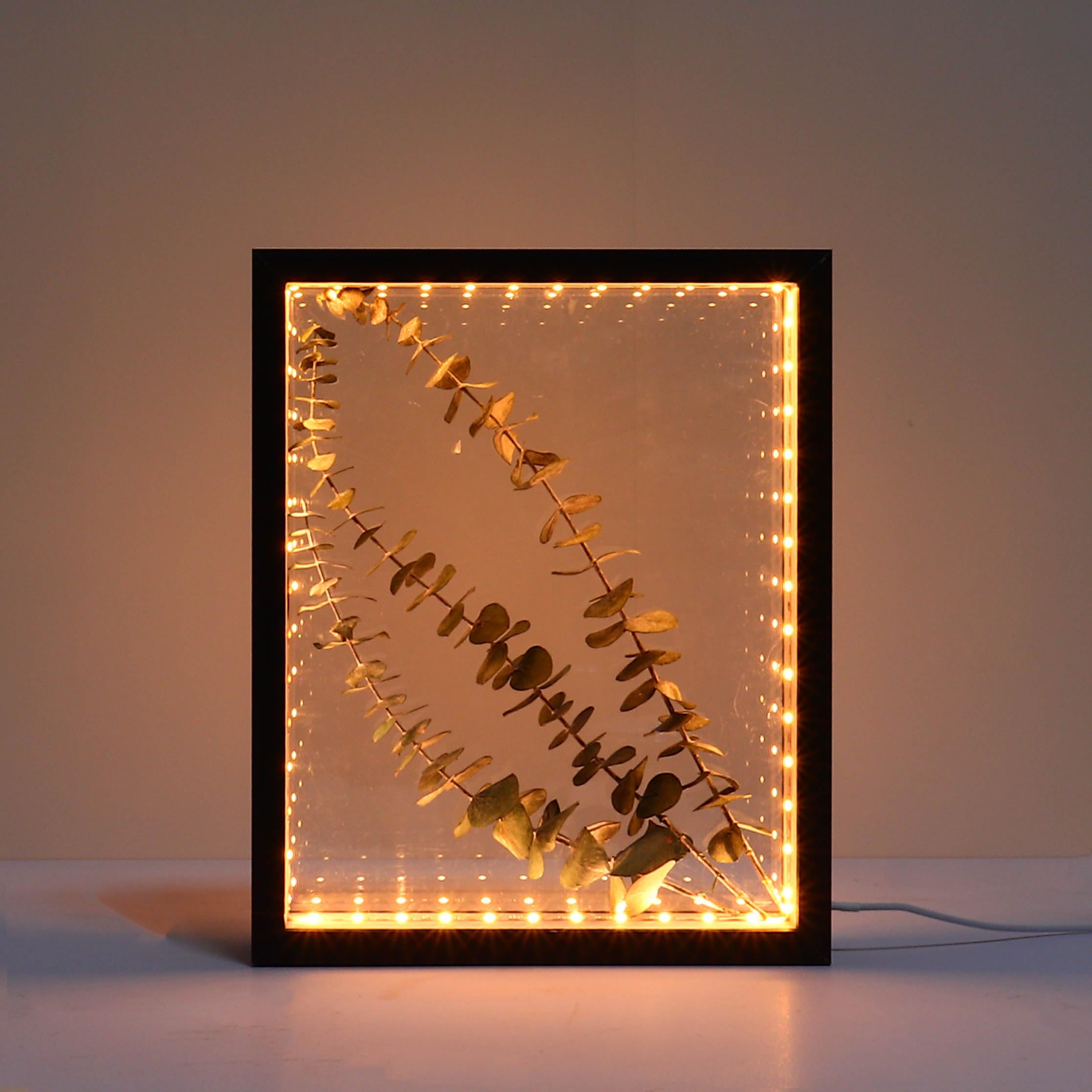 Cadre photo profond 3D lumineux pour vos souvenirs de voyage