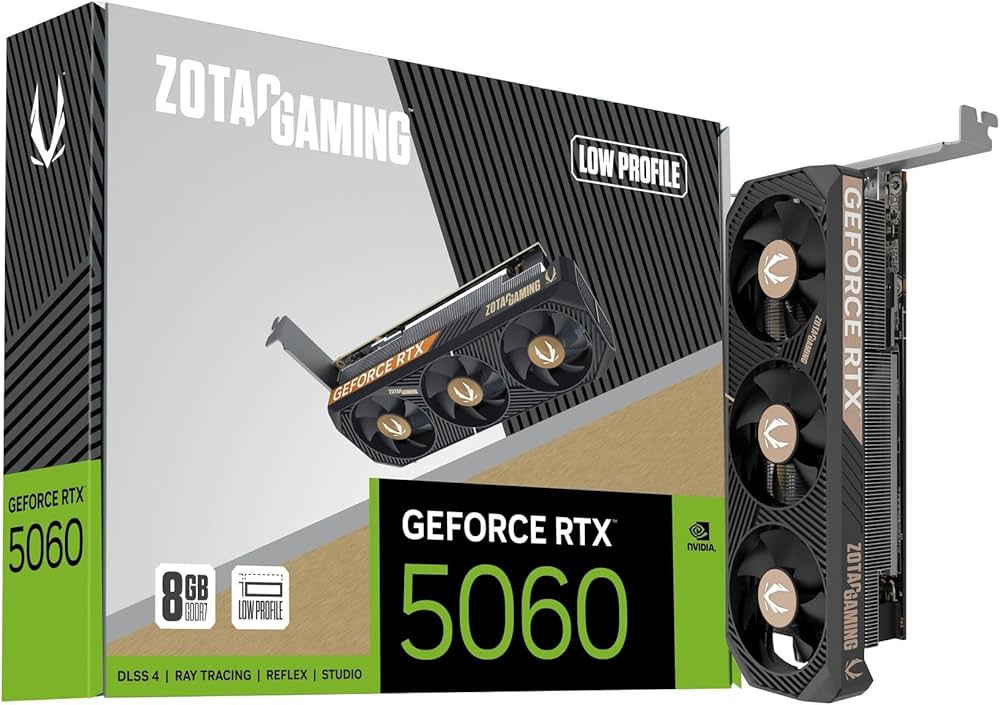 Amazon | ZOTAC GAMING GeForce RTX 5060 Low Profile 8GB Amazon | ZOTAC GAMING GeForce RTX 5060 Low Profile 8GB