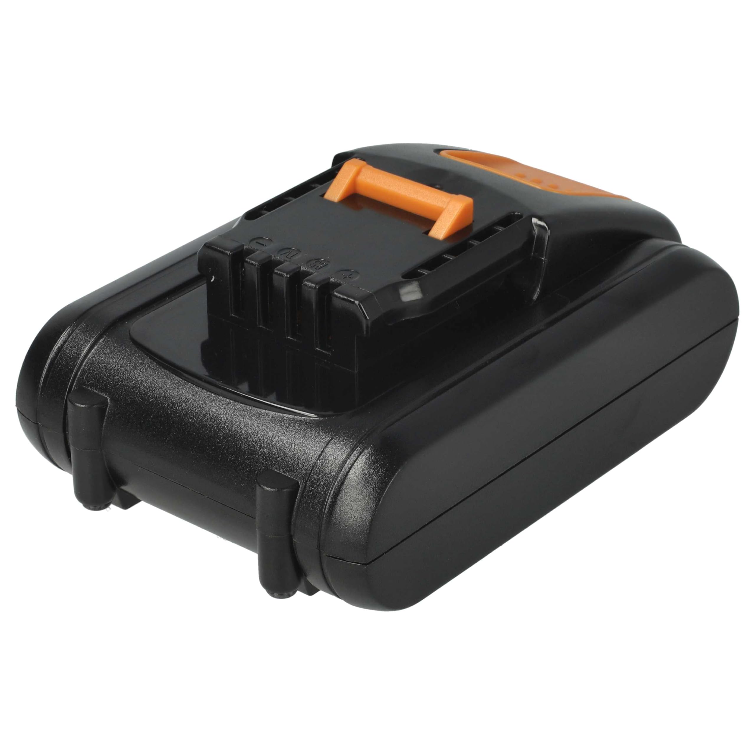 2 x bateria kompatybilna z elektronarzędzi Worx WX368, WX372, WX292, WX368.1, WX371, WX371.2, WX292.9, WX292E (2500 mAh, Li-Ion, 20 V)