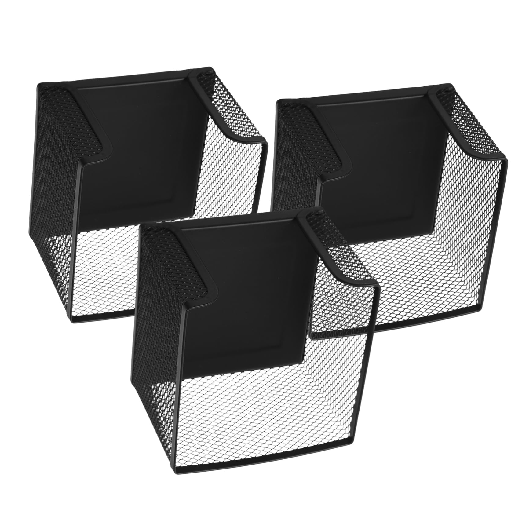 TEHAUX 12pezzi Portablocco Rete Per Memopad e Documenti Organizer Da Scrivania Per Ufficio e Casa