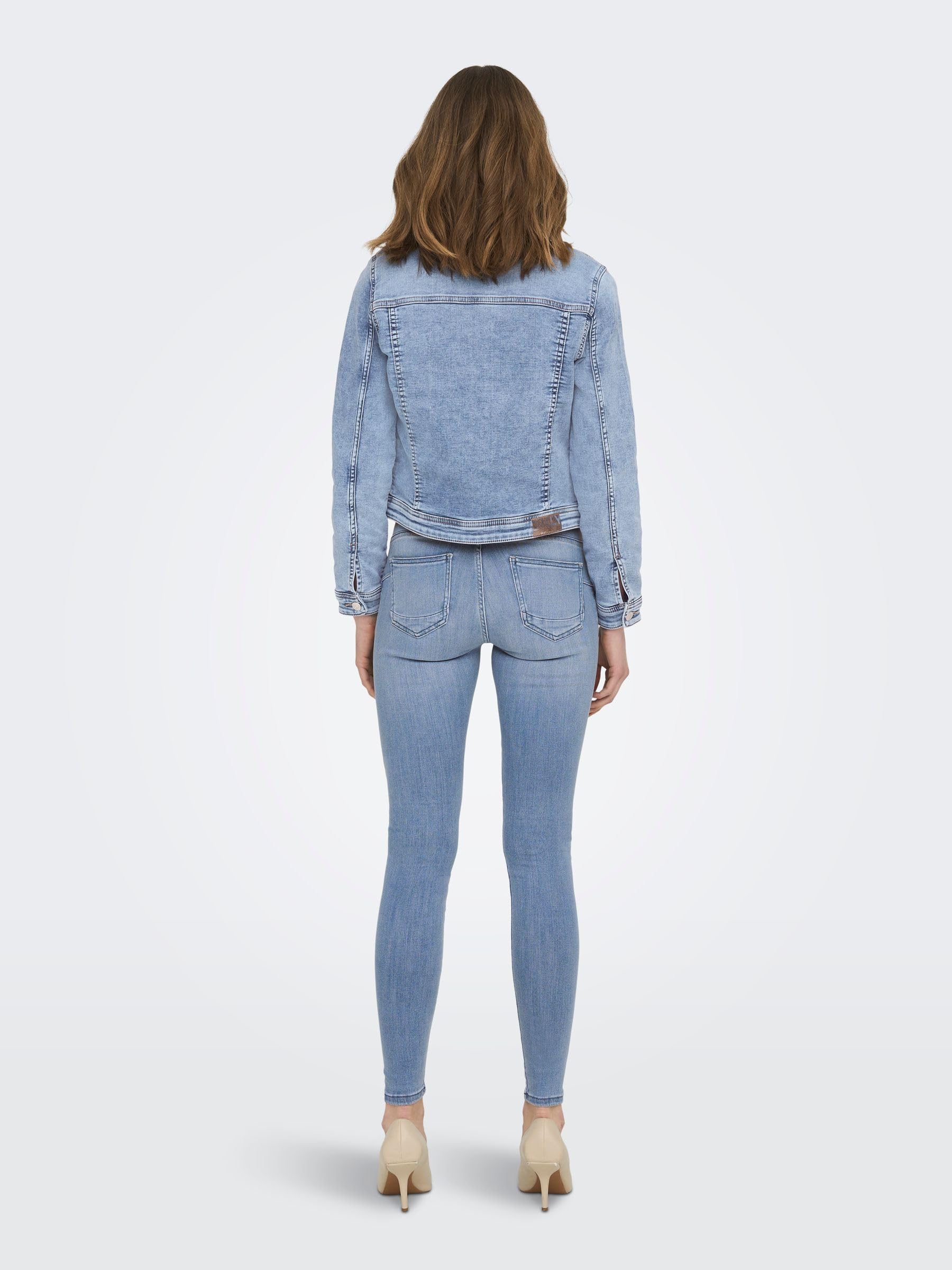 ONLY Female Skinny Jeans ONLPOWER Mittlere Taille Skinny Fit Jeans | Skinny fit jeans