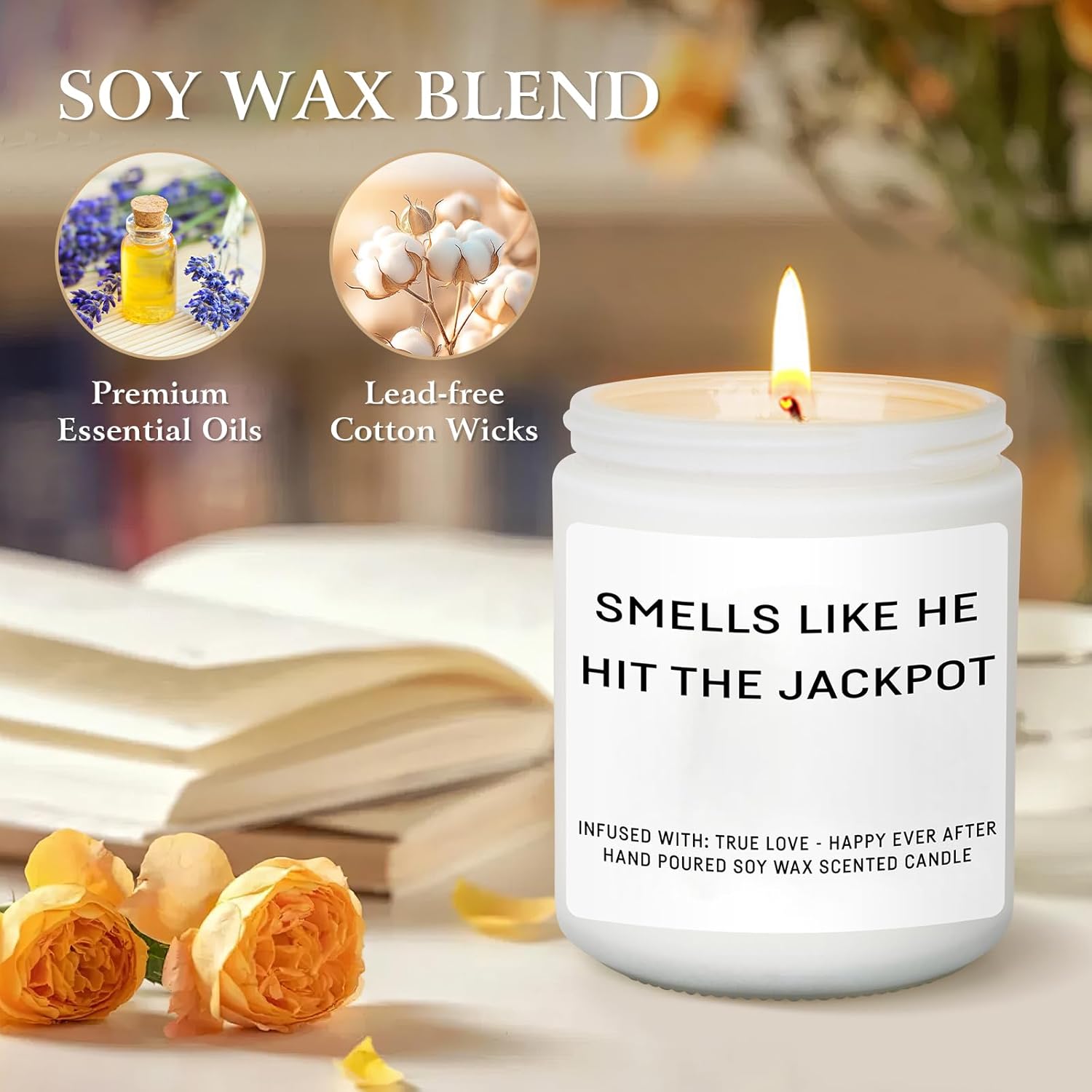 Bride to Be キャンドルギフト &ndash; 彼女への面白いブライダルシャワーギフト