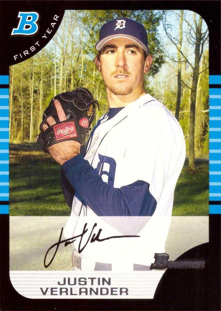 2005 Bowman Baseball #174 Justin Verlander Rookie Card