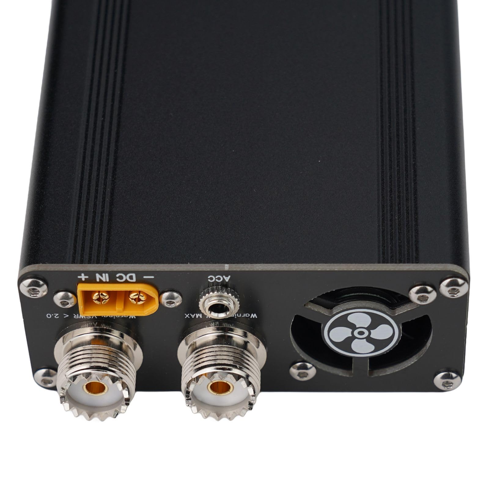 PA50+ (PA50 Plus) Stehwellenverhältnis Tisch 50W 3,5-28,5MHz HF-Leistung Tiefpassfilter mit 1,3 Zoll für OLED-Bildschirm Display