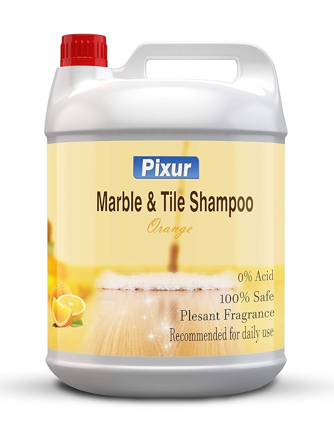 Pixur Marble And Tile Shampoo Orange-5L / Floor Cleaner