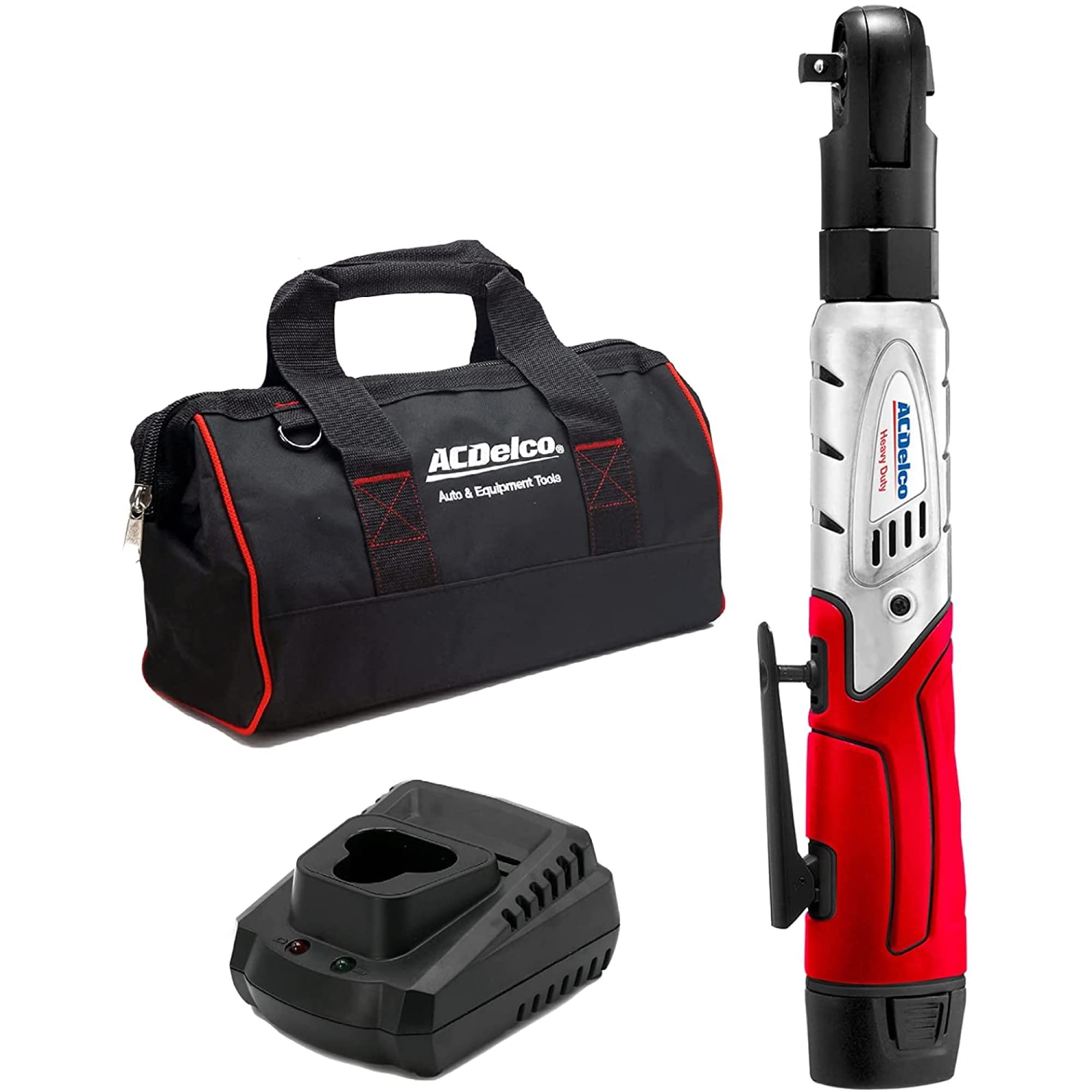 ACDelco Tools Acdelco Arw1208Pg G12 12V Li-Ion 3/8" Heavy Duty Cordless Ratchet Wrench Kit from B&Q