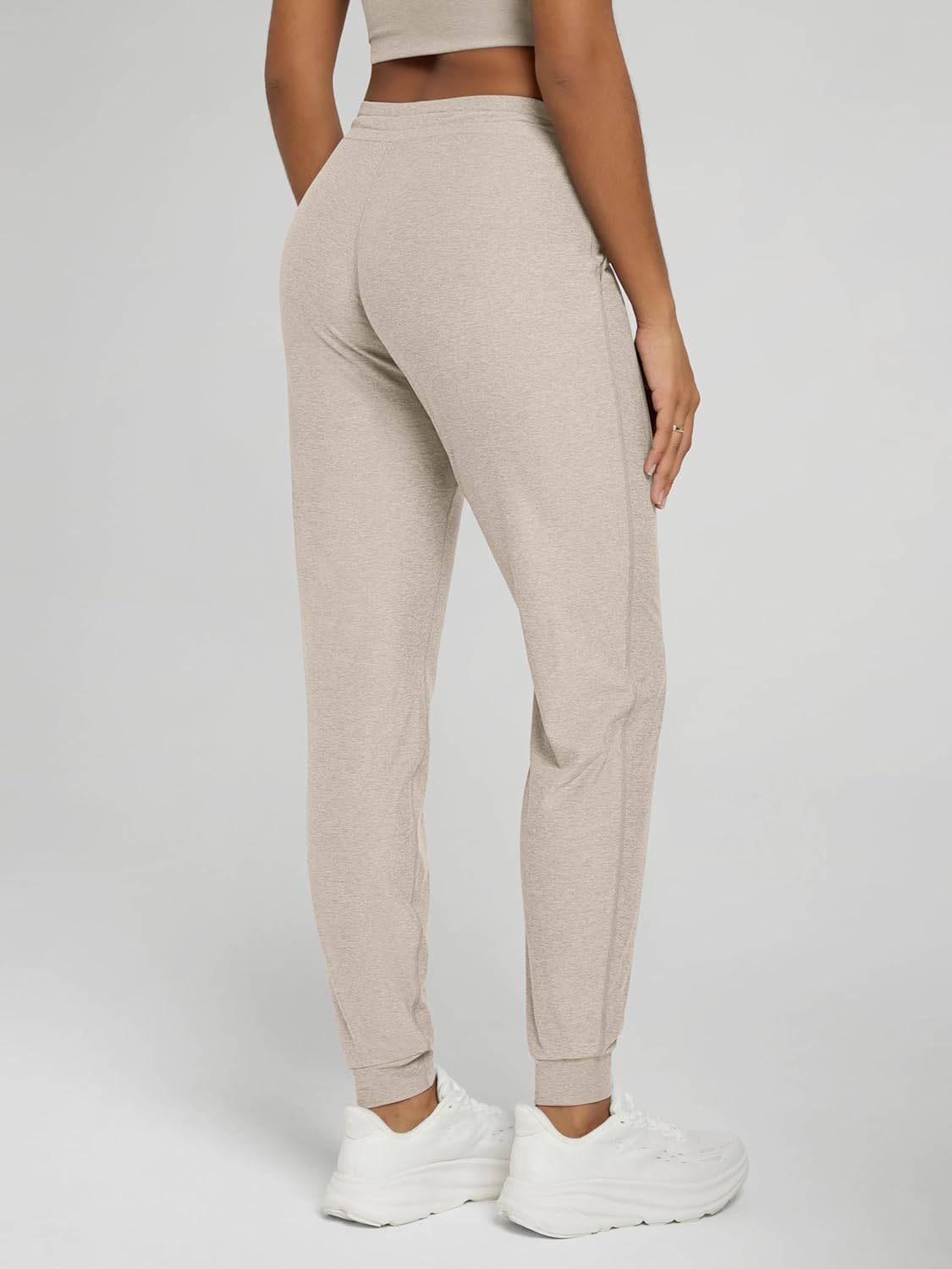 ODODOS Women's Performance Joggers - Ultra Soft odSTRATUM Tech Sweatpants Adjustable Mid Rise Pants with Pockets - Image 4