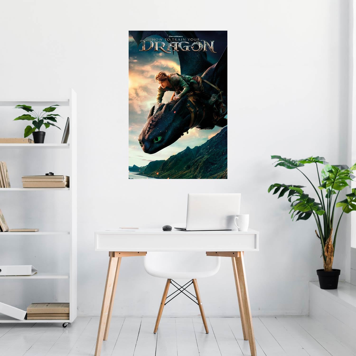 Grupo Erik Poster How To Train Your Dragon (2025 film) - 36 x 24 inches / 91.5 x 61 cm - Shipped Rolled Up - Cool Posters, Art Poster, Wall Posters & Prints