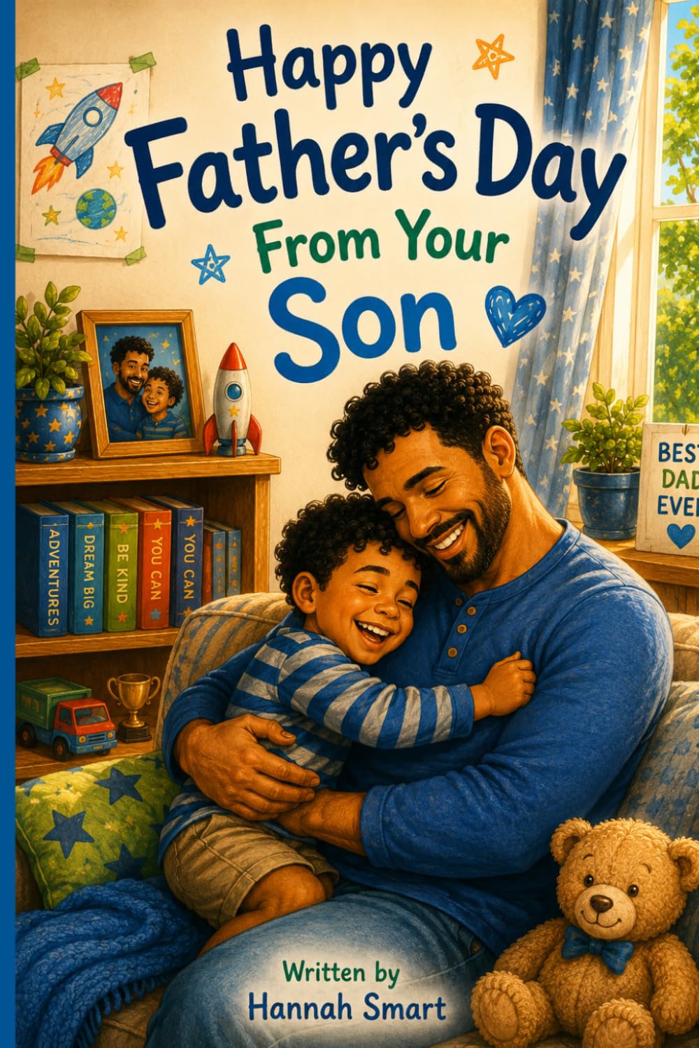 The Happy Father's Day Book from your Son: A beautifully illustrated rhyming book - the perfect fathers day gift from a little boy who has a brilliant Dad!