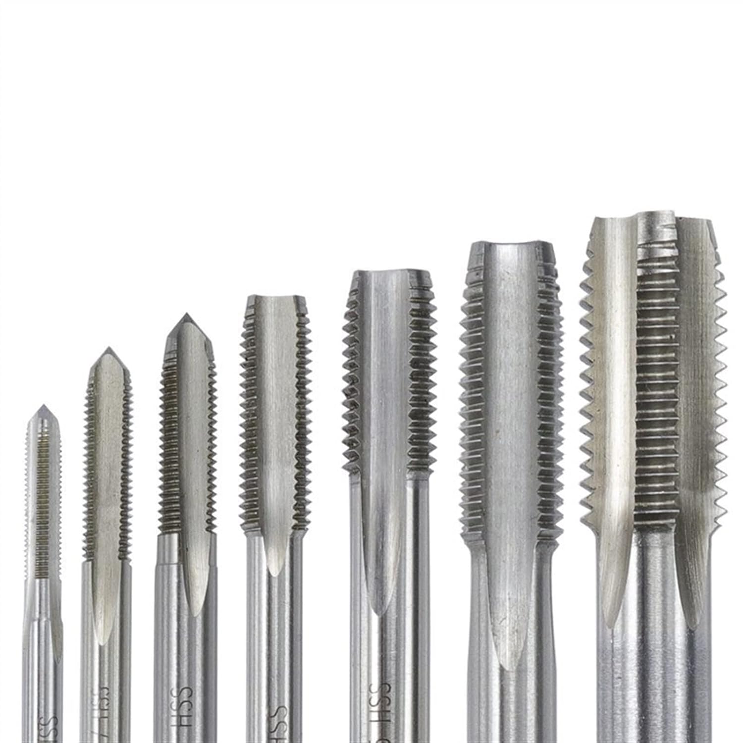 HSS Steel Screw Tap M2/M2.5/M3/M4/M5/M6/M7/M8/M9/M10/M12/M14/M16 Metric Tap Hand Tools 1Pcs (Color : M5x0.8)