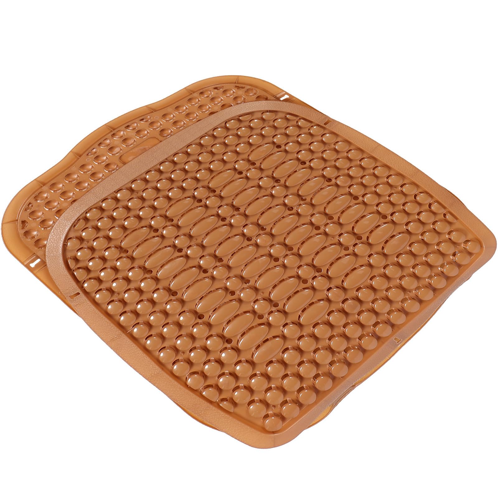 Cojín para asiento de coche de verano en marrón: viaja fresco, cómodo y con estilo 8