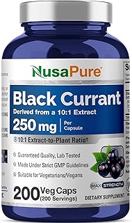 NusaPure Black Currant Capsules 250 in Pakistan