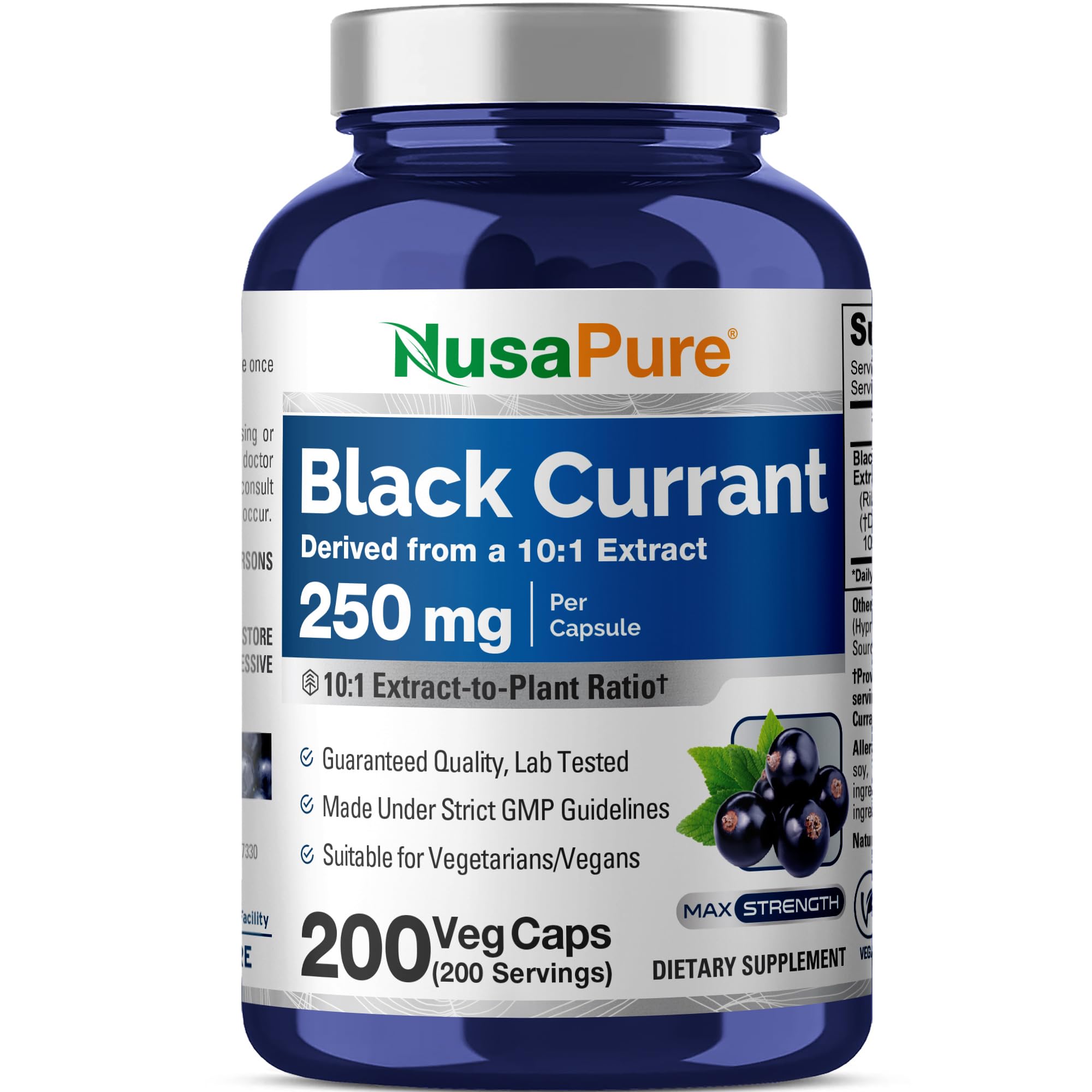 NusaPure Black Currant 250 mg
