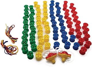 S&S Worldwide Plastic Spool and Cording Set