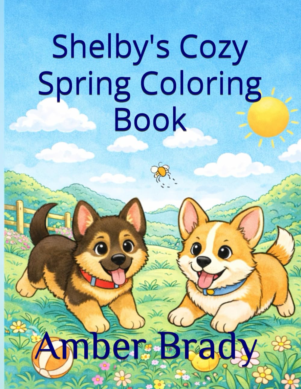 Shelby's Cozy Spring Coloring Book