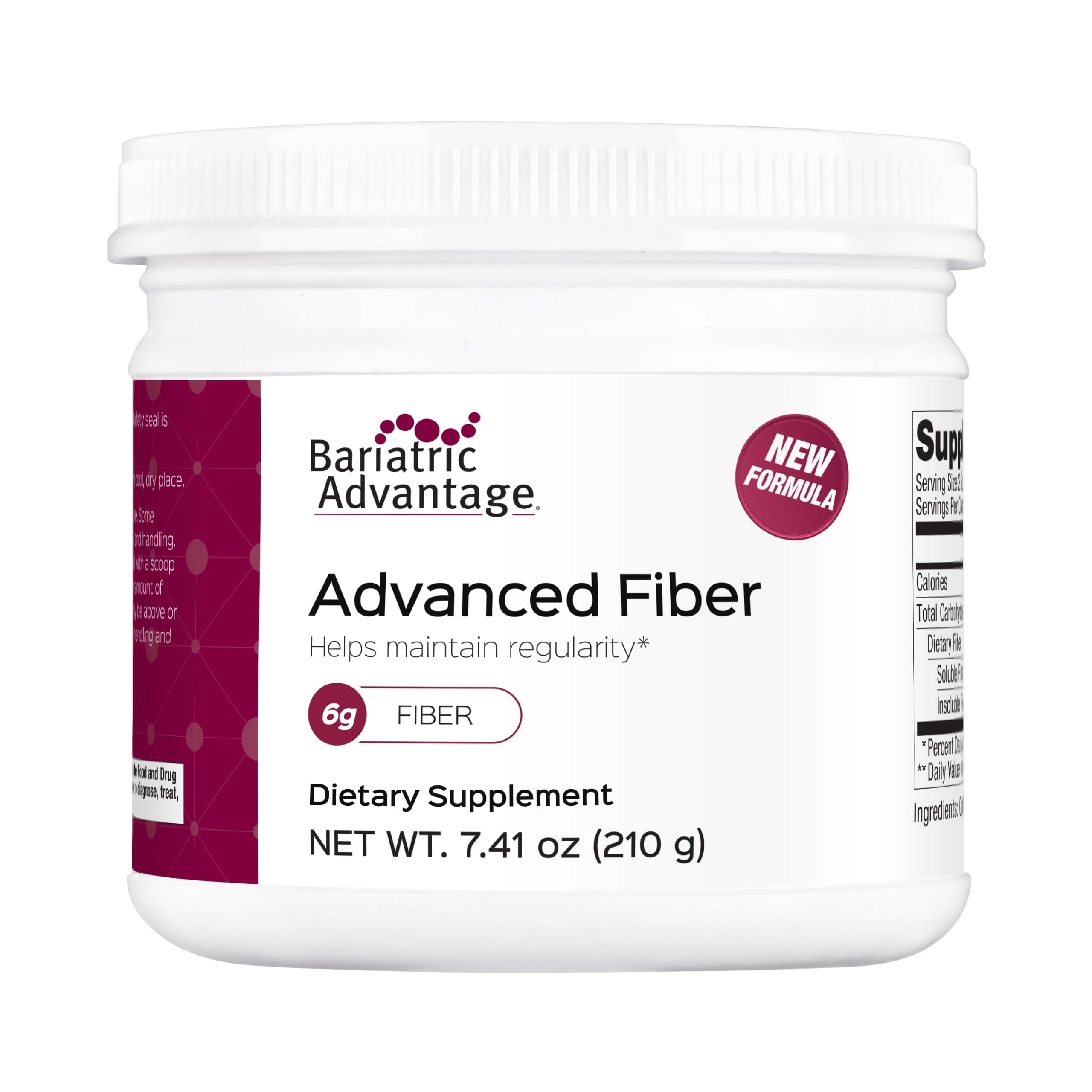 Bariatric Advantage Advanced Fiber, Unflavored, 30 Servings