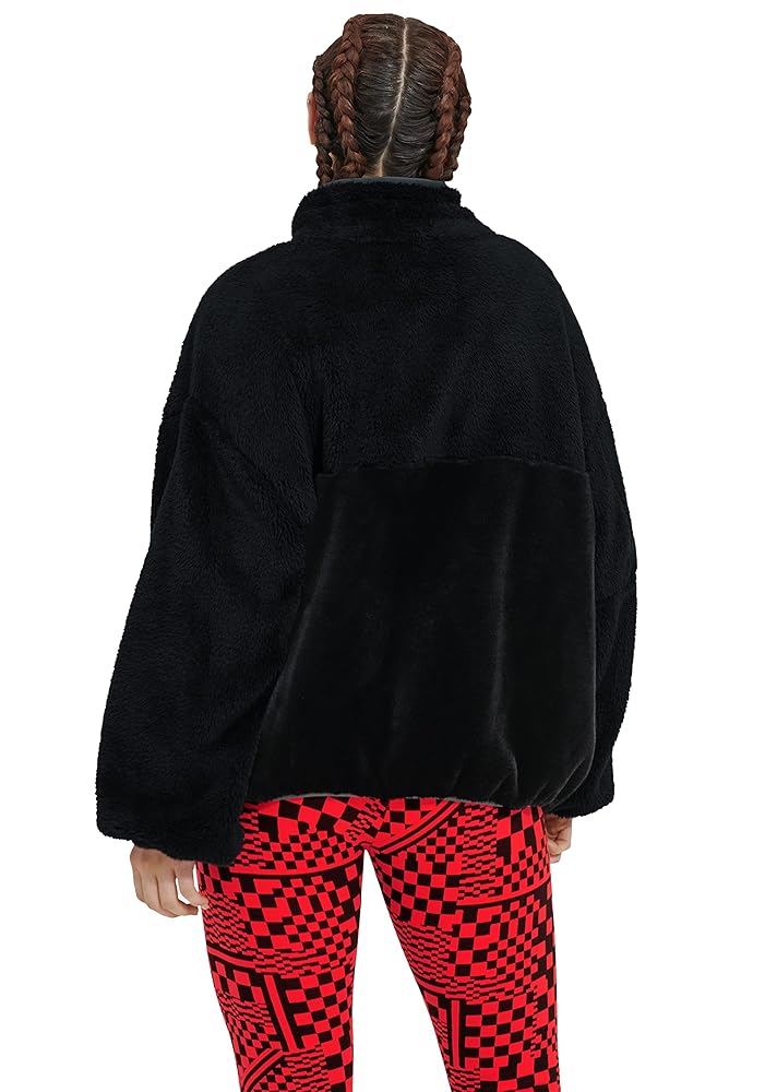 UGG Women's Marlene Sherpa Jacket Ii Coat, Black, XS at