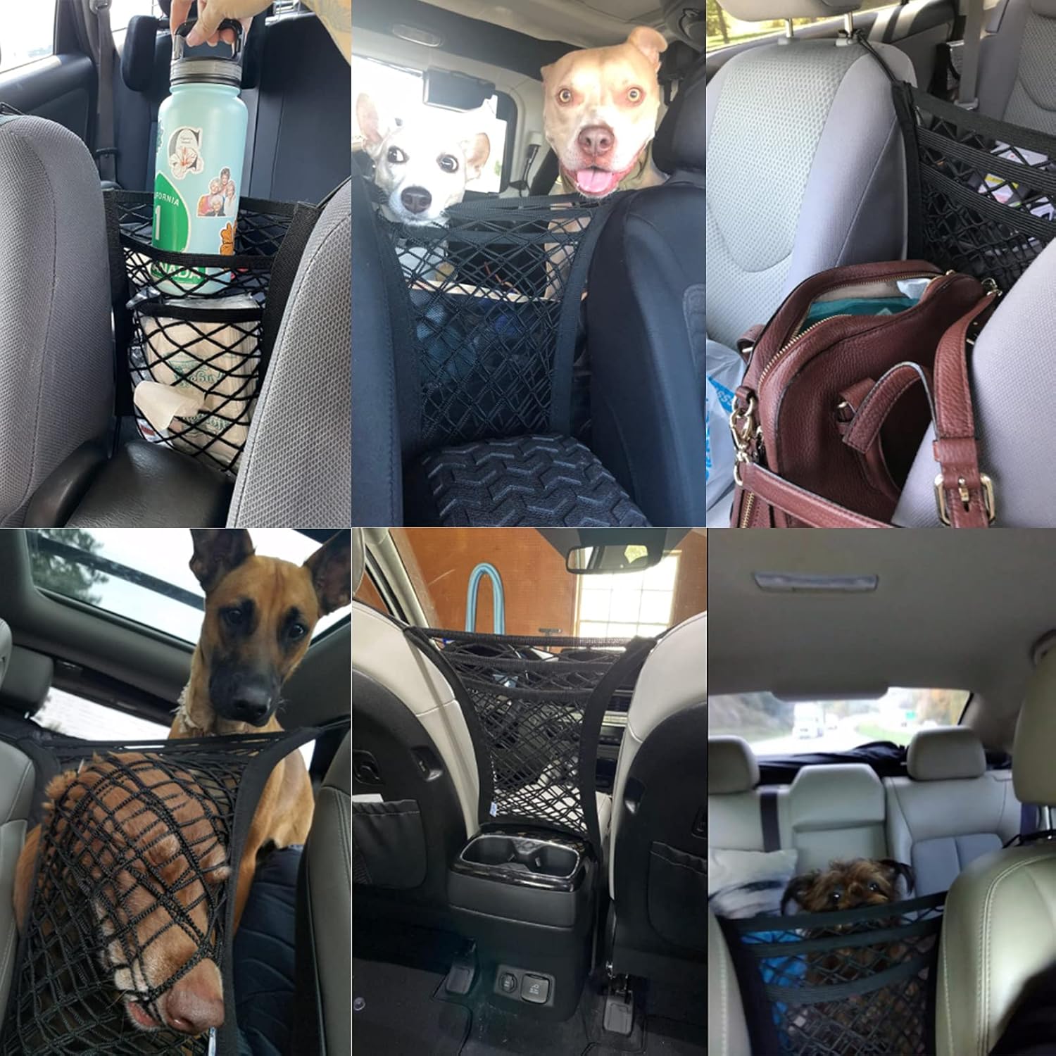 3 Layer Organizer Storage Between Netting Image