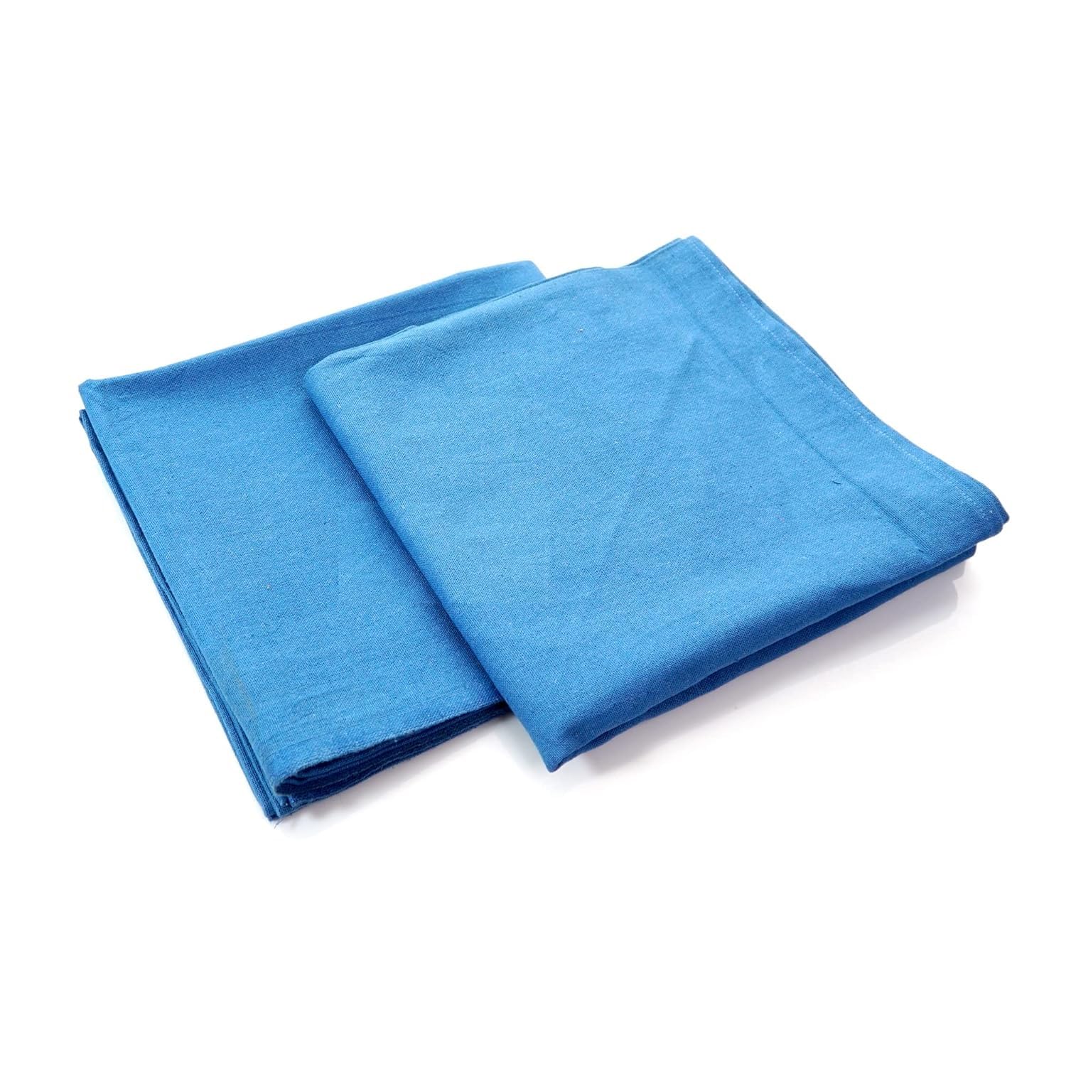 Saini_MEDICOS Wiederverwendbares Baumwolltuch (Größe: 91,4 x 91,4 cm, Farbe: Blau)-1