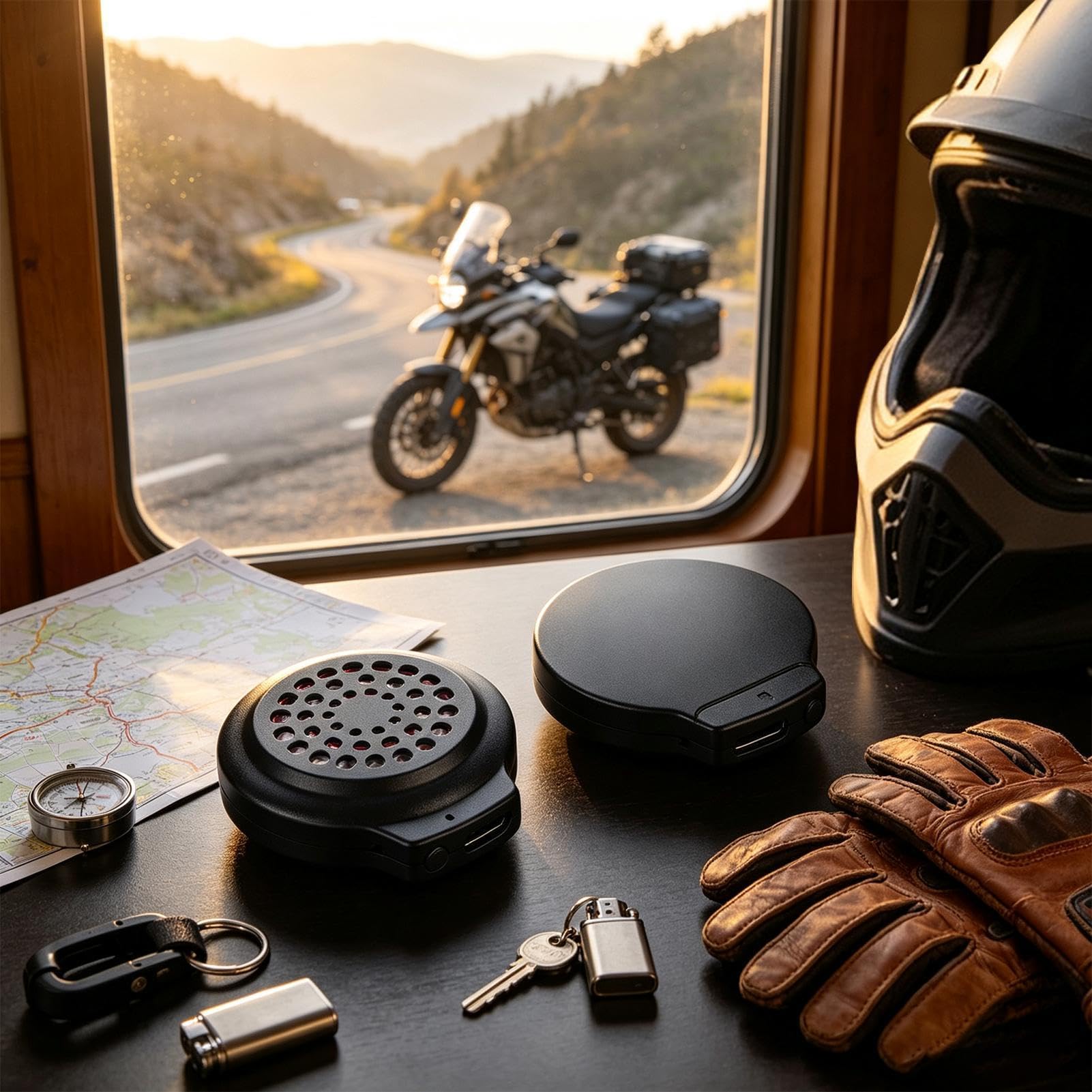 Cuffia per casco da moto cuffie senza fili con microfono