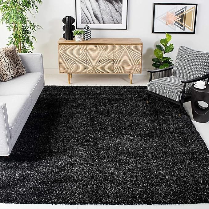 Generic Soft Fluffy Shag Area Rugs for Living Room, Shaggy Floor Carpet for Bedroom, Girls Carpets Kids Home Decor Rugs,Cute Luxury Non-Slip (2 x 3, Black) (B0CPBVQVGT) Amazon Price History, Amazon Price Tracker