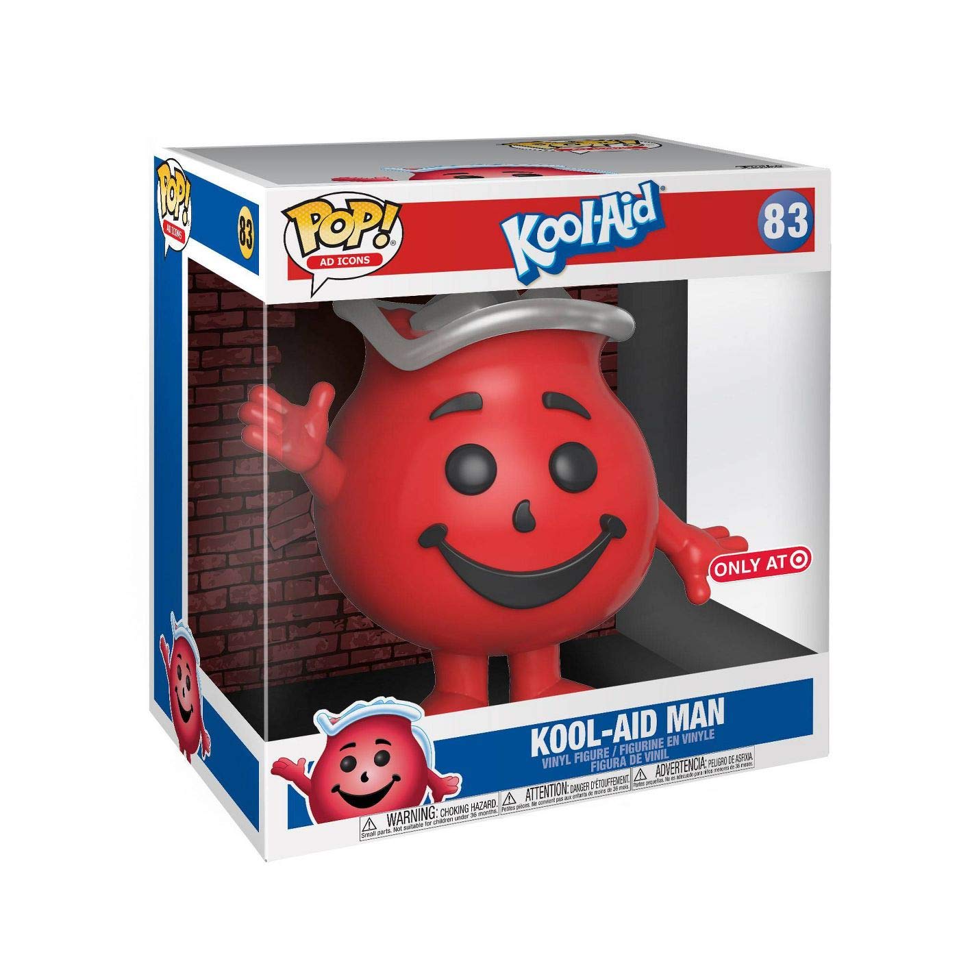Amazon.com: Funko POP! Ad Icons Kool-Aid Man Vinyl Figure [Super