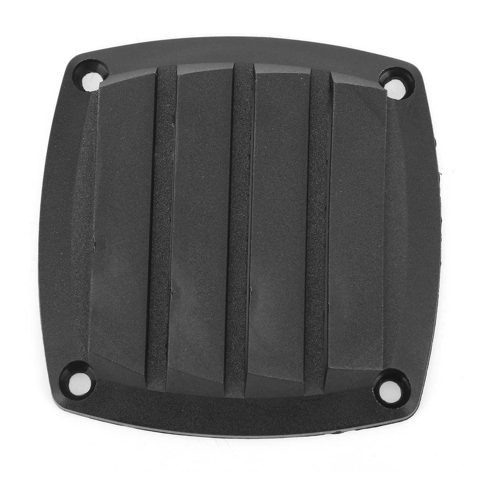 Frenma - Griglia di sfiato per barche, 8,5 x 8,5 cm, colore: Nero