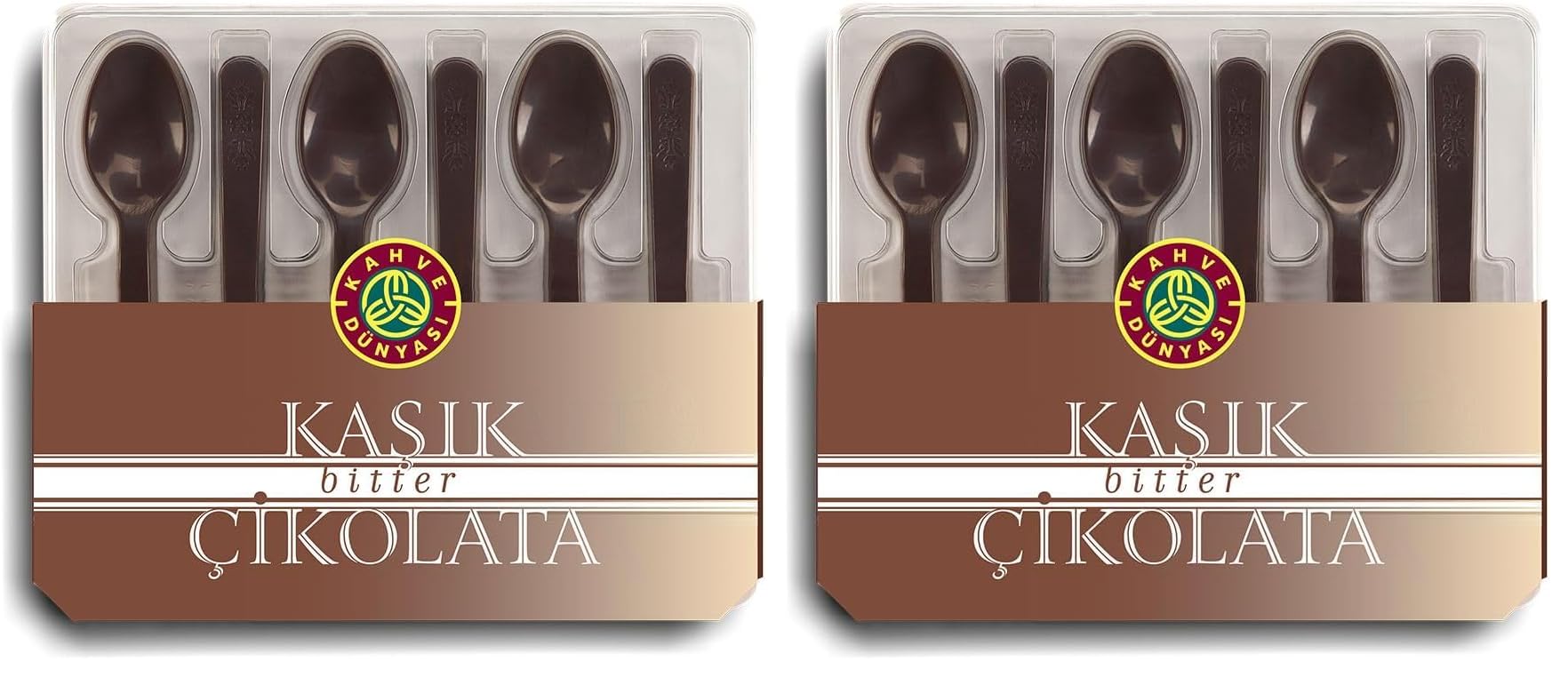 Kahve Dünyası 6'lı Bitter Kaşık Çikolata (2 paketi)