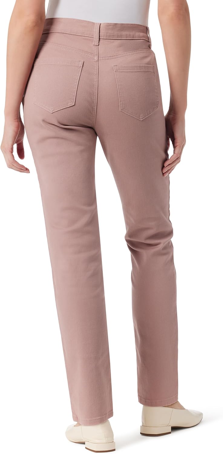 Gloria Vanderbilt Womens Amanda Classic High Rise Tapered Jean Petite - Image 2