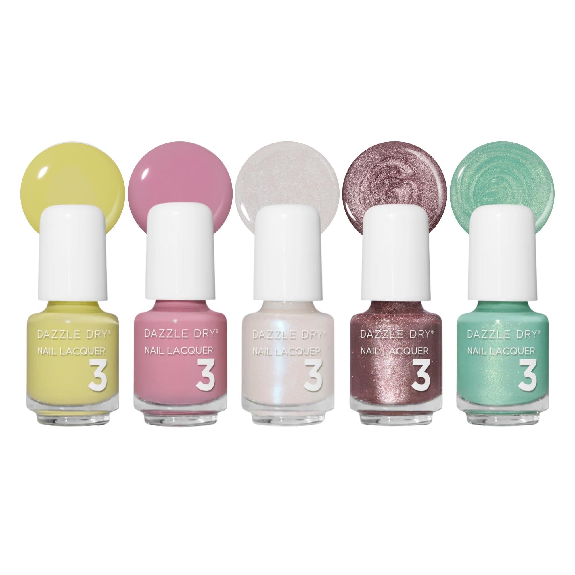 Dazzle Dry Mini Nail Lacquer Flight – Fast-Drying Nail Color Collection