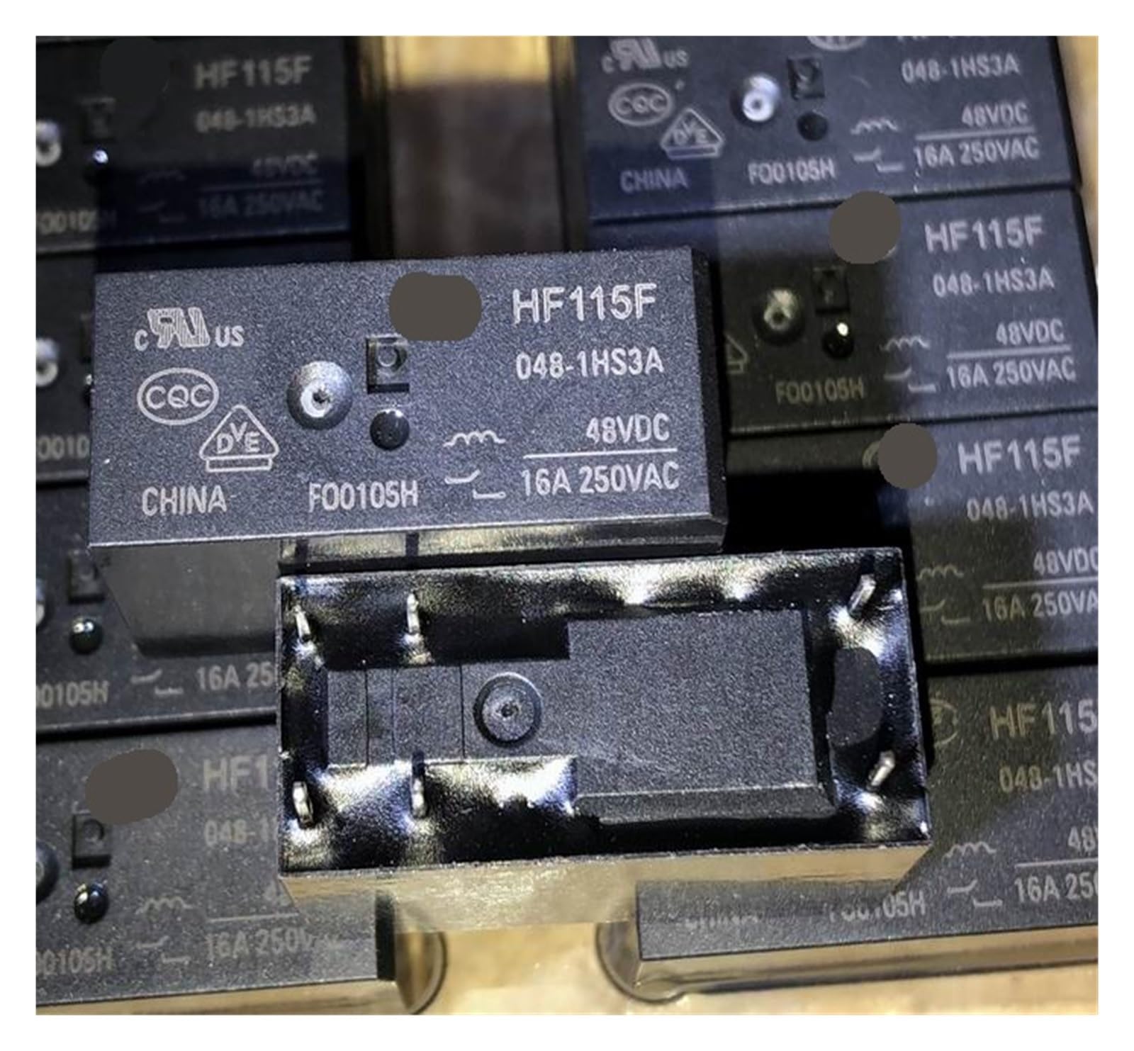 PKNVKZIDK 1pc HF115F 048-1HS3A Relay 6pins